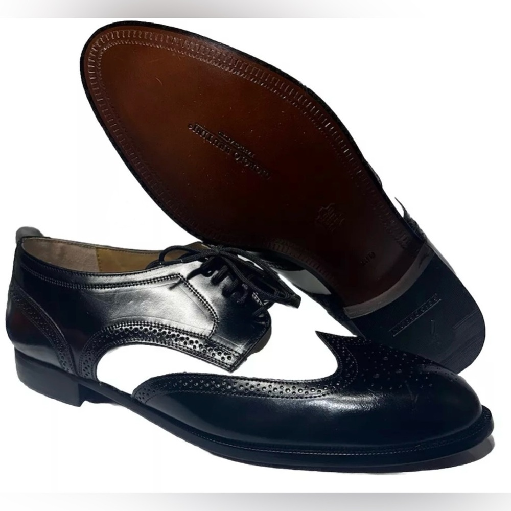 Men's Size 13 Giorgio Brutini Black White Dress Shoes Unworn New With Box